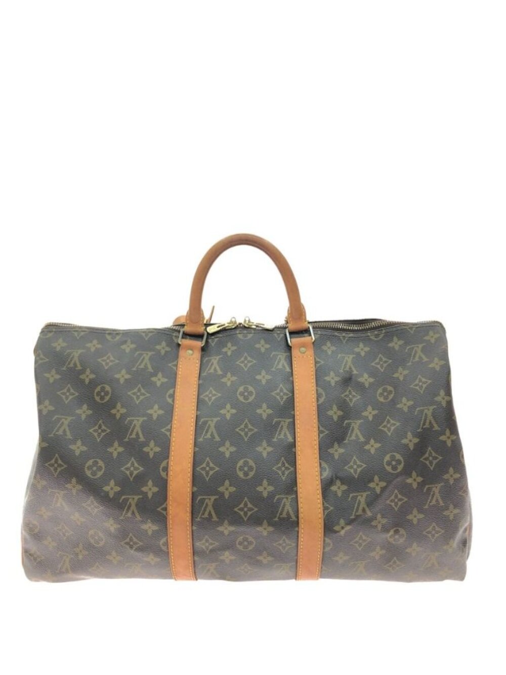Louis Vuitton Boston Bag Monogram Keepall 50 Travel - Picture 2 of 9